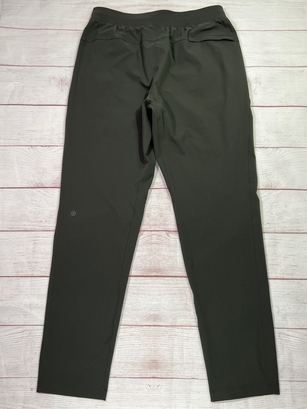 Lululemon Men's Zeroed In Slim Fit Pants - Medium - olive green Swift stretch - Picture 4 of 10